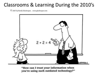 Classrooms & Learning During the 2010’s
 