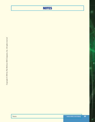 NOTES
Notes www.mhhe.com/oleary 33
Copyright©2004byTheMcGraw-HillCompanies,Inc.Allrightsreserved
ole65985_ch01_web.qxd 9/12/03 2:08 PM Page 33
 