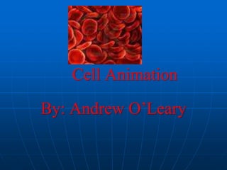 Cell Animation By: Andrew O’Leary 