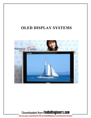 OLED DISPLAY SYSTEMS
 
