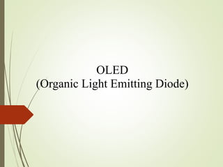 Olefd Light Oled | PPT