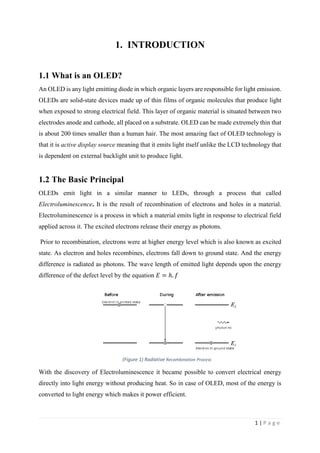OLED report | PDF