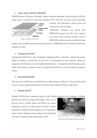 OLED report | PDF