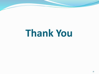 Thank You
18
 