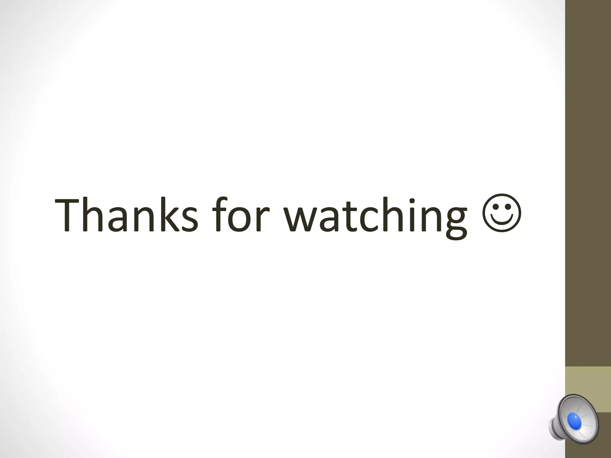 Thanks for watching 
