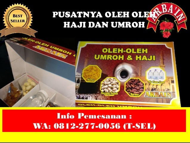 Daftar Harga Oleh Oleh Haji Oleh Oleh Haji