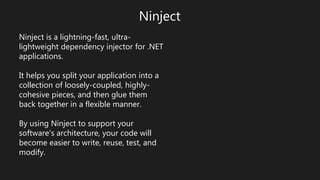 Oleksandr Valetskyy - Become a .NET dependency injection ninja with ...