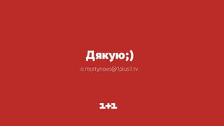 Промо 360°. Елена Мартынова, 1+1 Медиа | PPT