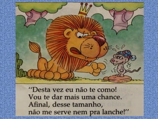 O leão  e  o ratinho