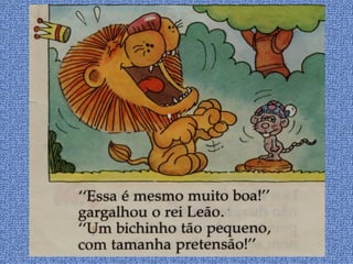 O leão  e  o ratinho