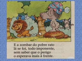 O leão  e  o ratinho