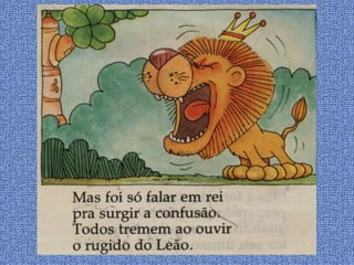 O leão  e  o ratinho