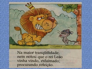 O leão  e  o ratinho