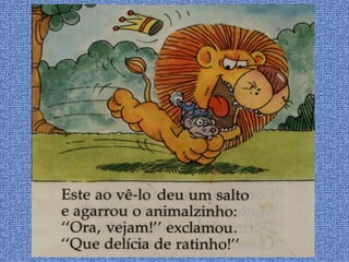 O leão  e  o ratinho