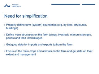 Olesen Aarhus methods ws oct 2011