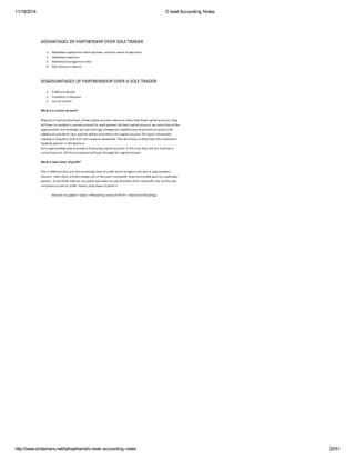 11/18/2014 O level Accounting Notes 
http://www.slideshare.net/talhaalhamd/o-level-accounting-notes 20/51 
 