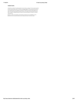 11/18/2014 O level Accounting Notes 
http://www.slideshare.net/talhaalhamd/o-level-accounting-notes 24/51 
 