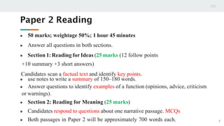 O Levels Paper Pattern O level English 01. Syllabus, Paper Pattern. (Code 101).pptx