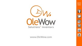 www.OleWow.com
Clic en la
Red para
conectar
 