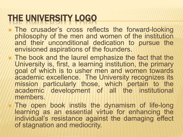 OLFU MISSION,VISSION, HISTORY AND CORE VALUES.pptx | Professional ...