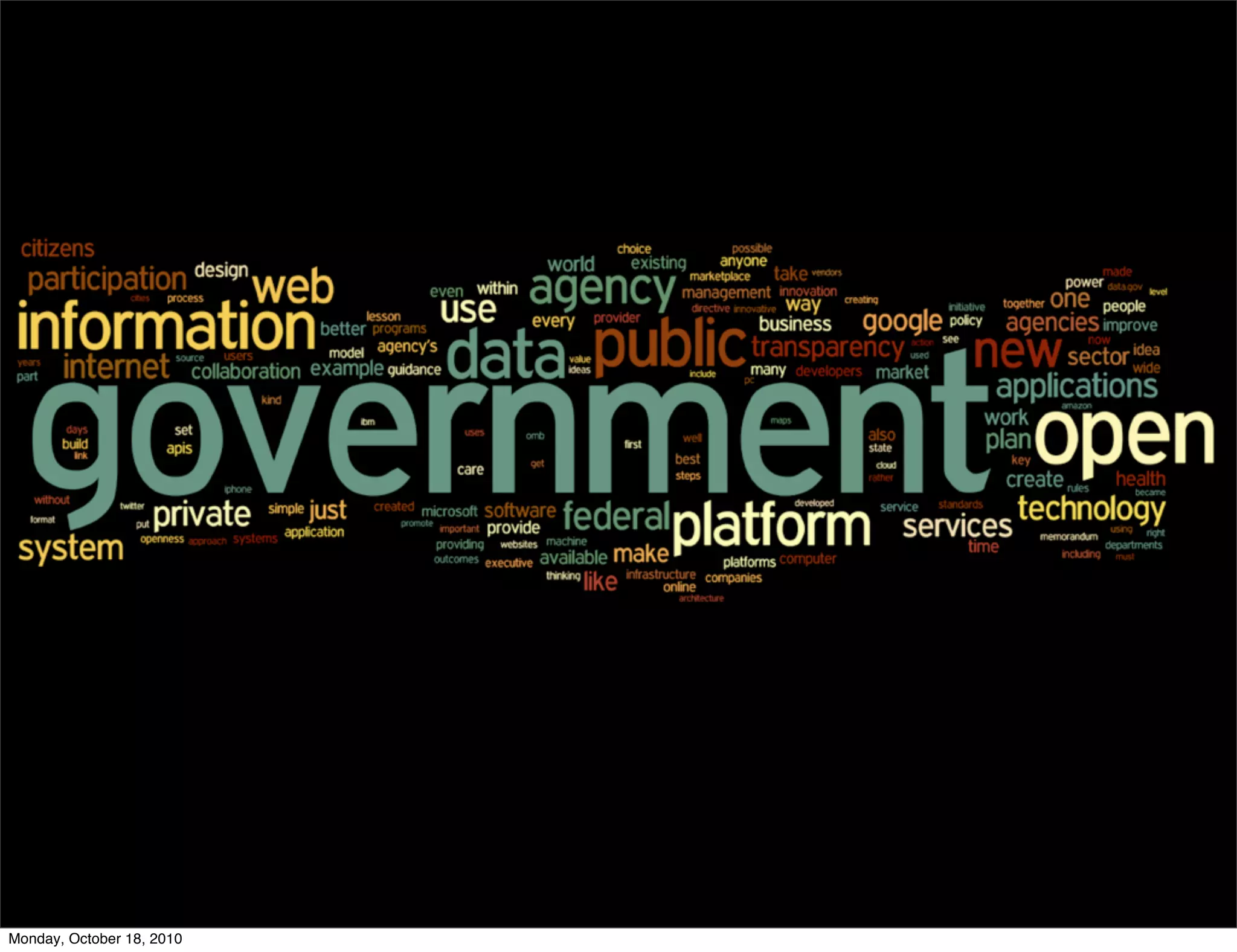 Monday, October 18, 2010
 