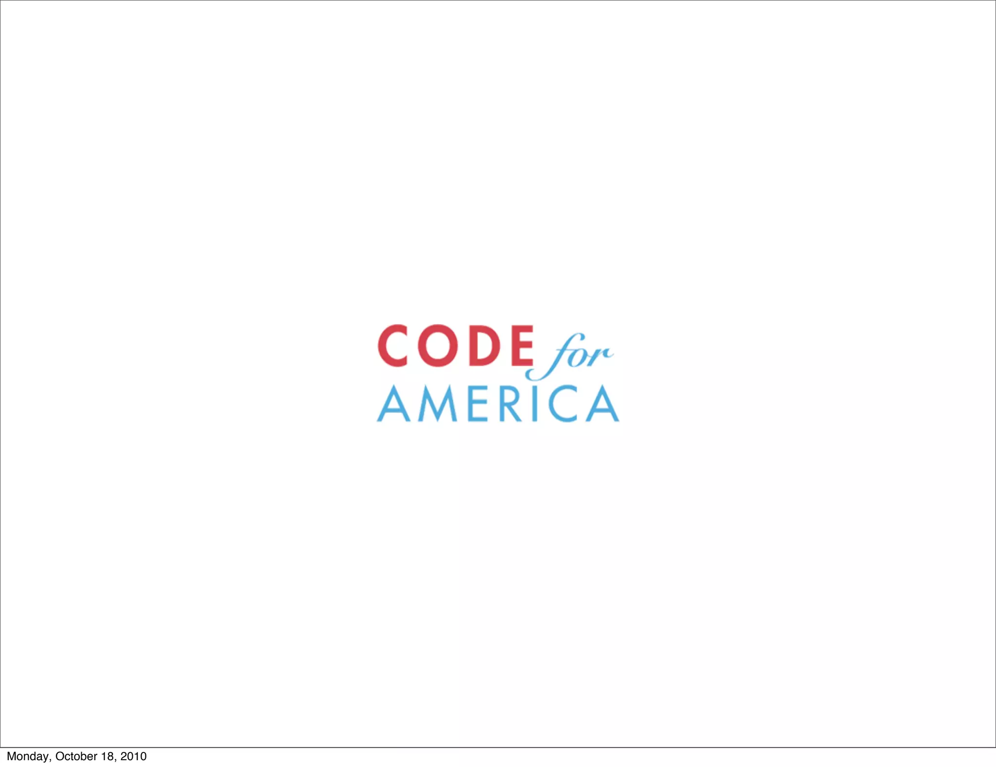 Monday, October 18, 2010
 