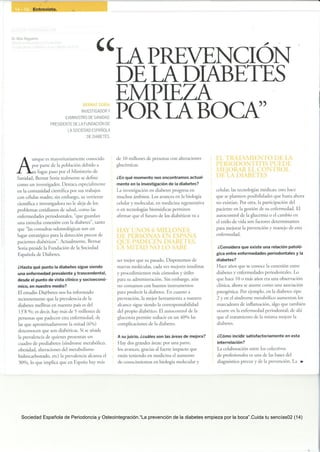 Sociedad Española de Periodoncia y Osteointegración.“La prevención de la diabetes empieza por la boca”.Cuida tu sencías02 (14)
 