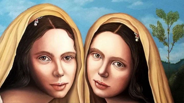 Olga Marciano (Italian, 1962)
Anime gemelle - selfie dal
lockdown delle grandi mostre
dedicate a Raffaello
2020
 