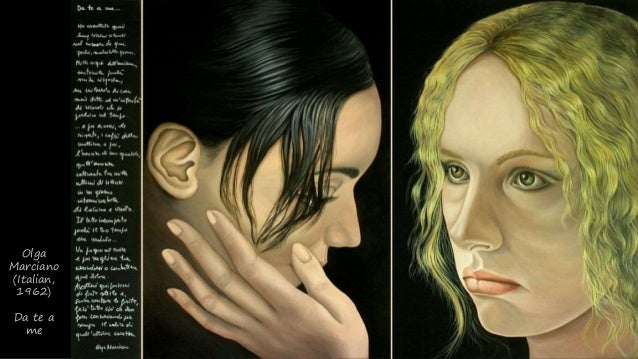 Olga
Marciano
(Italian,
1962)
Da te a
me
 