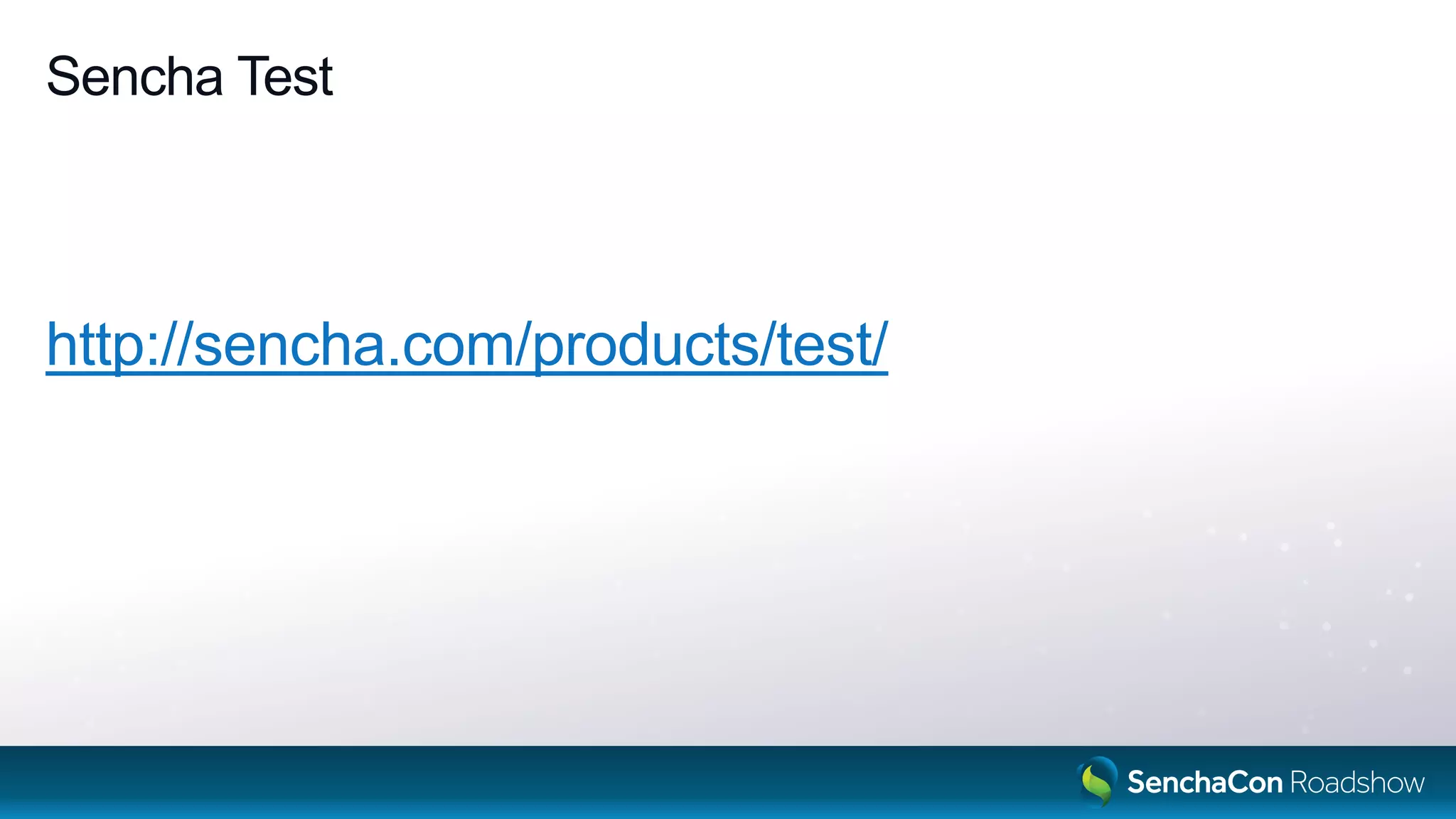 Sencha Test
http://sencha.com/products/test/
 