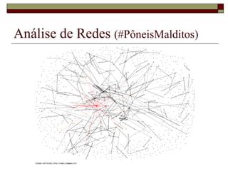Análise de Redes (#PôneisMalditos)
 