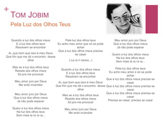 Estudo dos OlhosDesde os EgípciosClínica: Gregos – Hipócrates e as doenças ocularesKepler, Descartes e ChristophScheiner -> características da refração ocular, em especial a acomodação e a inversão da imagem retinianaPrimeiro curso formal de oftalmologia -> Universidade de Göttingen (1803)1805 -> Primeira clínica de olhos, com ênfase no ensino.A invenção do oftalmoscópio (1851) -> Hermann Von HelmholtzSec. XIXSec. XXI