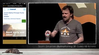 Scott Stratten @unmarketing QR Codes Kill Kittens
 