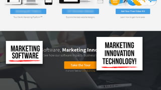 MARKETING
SOFTWARE
MARKETING
INNOVATION
TECHNOLOGY!
 
