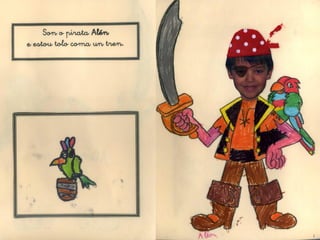 O libro dos piratas de 1ºc