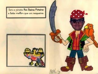 O libro dos piratas de 1ºc