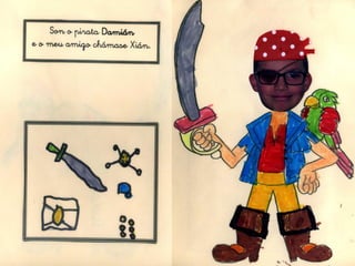 O libro dos piratas de 1ºc