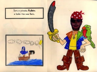 O libro dos piratas de 1ºc