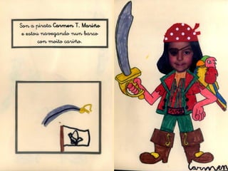 O libro dos piratas de 1ºc