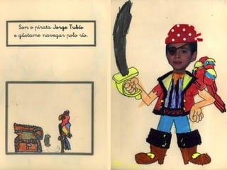 O libro dos piratas de 1ºc