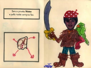 O libro dos piratas de 1ºc