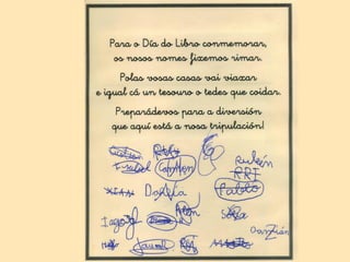 O libro dos piratas de 1ºc