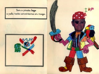 O libro dos piratas de 1ºc
