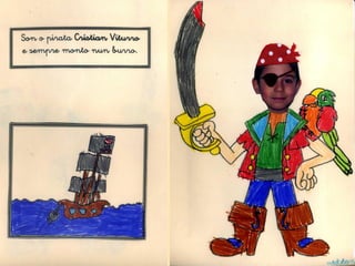 O libro dos piratas de 1ºc