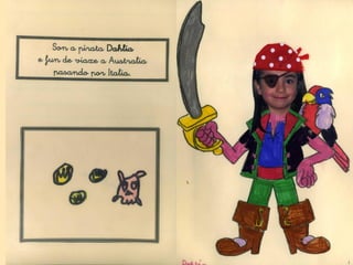O libro dos piratas de 1ºc