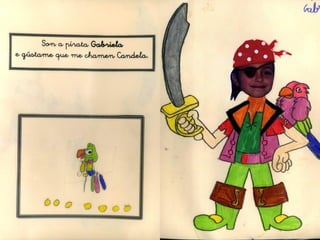 O libro dos piratas de 1ºc