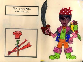 O libro dos piratas de 1ºc