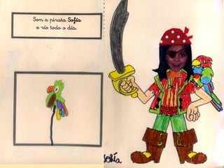 O libro dos piratas de 1ºc