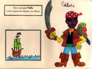 O libro dos piratas de 1ºc
