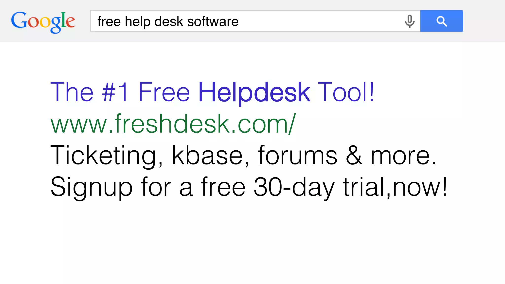 free help desk software!
The #1 Free Helpdesk Tool!!
www.freshdesk.com/!
Ticketing, kbase, forums & more. !
Signup for a free 30-day trial,now!!
 